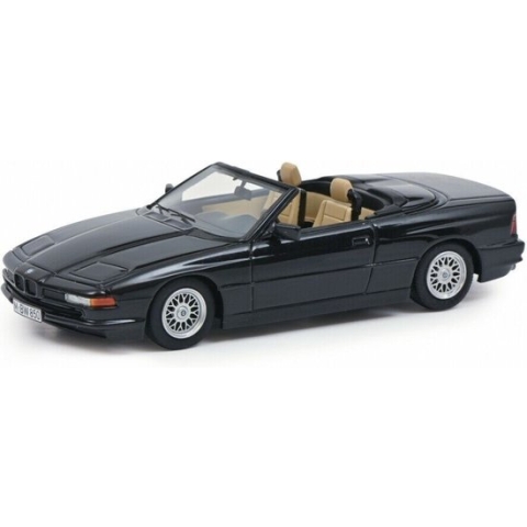 BMW 850i Cabriolet 1990 Black