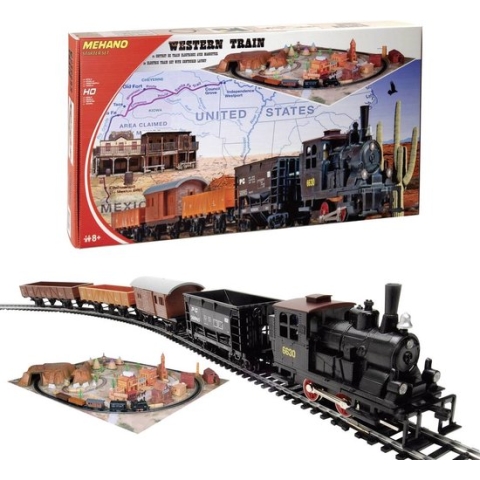 Mehano 58738 H0 startset Western goederentrein