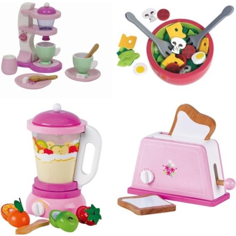 Mentari Keukenmachine set met broodrooster-blender koffiezetapparaat set en salade kom u krijgt 4 assorti geleverd.
