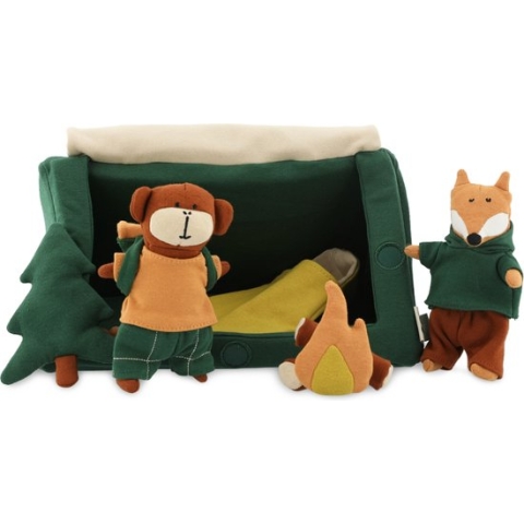 Trixie Baby - Puppet World L - Camping - Poppenmeubel en Pop