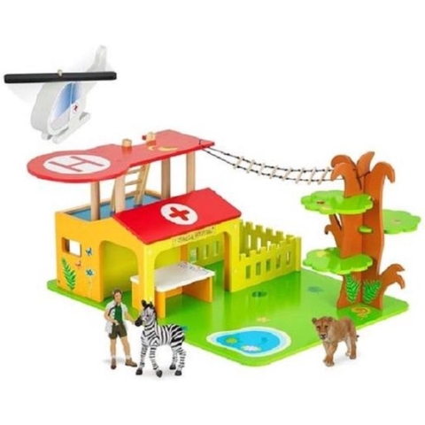 Papo Jungle Hospital (inclusief 3 figuren)