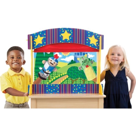 Melissa & Doug - Tafelmodel Poppenkast