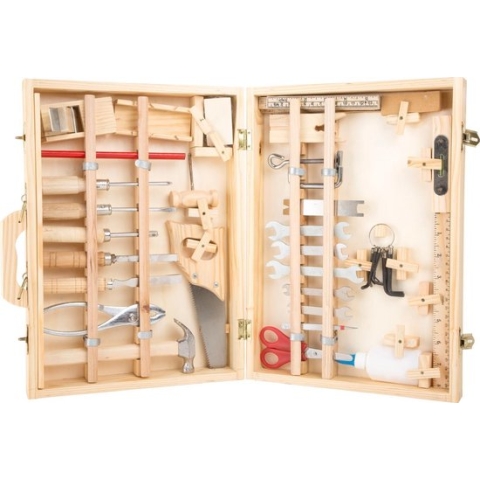 Base Toys Houten Gereedschapskist "Deluxe"