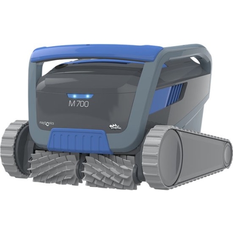 Dolphin M700 - Zwembadrobot - Reinigt Bodem en Wanden - 3 borstels - Voor Zwembaden en vijvers tot 80m2 - 18 Meter Kabel - Wifi - Smartphone gestuurd (IoT)