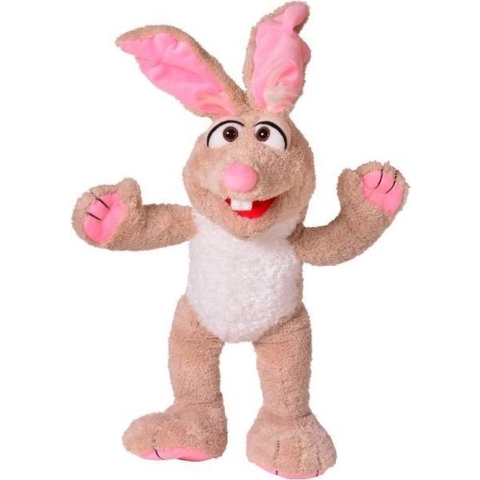 Living Puppets handpoppen dier haas 62cm