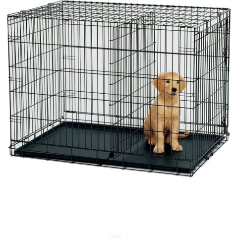 Topmast Bench - Hondenbench - Reisbench L - Met Tussenschot - Benchverkleiner - 91 x 57 x 64 cm - Puppytraining - Prijsverlaging !