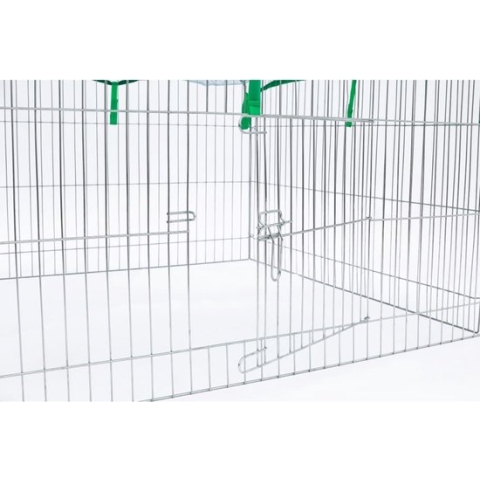@Pet-@Pet-@Pet-Huisdierenren-voor-buiten-Castle-144x112x60-cm-metaal