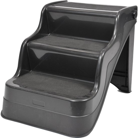 Duvoplus - Hond - Easy-up Hondentrap 49x39x39cm Zwart - 1 st