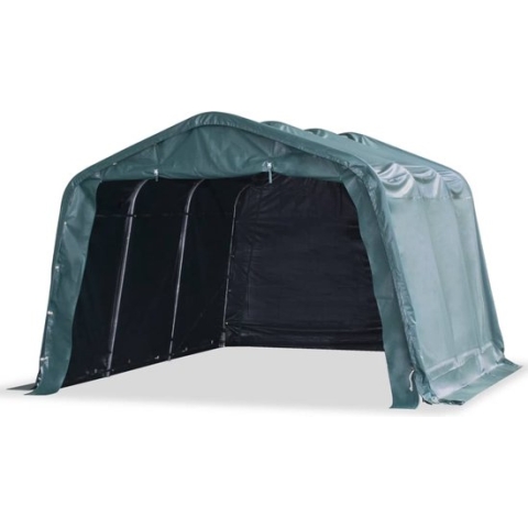 vidaXL-Veetent-verwijderbaar-550-g/m²-3,3x4,8-m-PVC-donkergroen