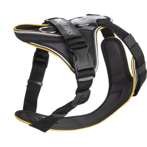 Julius-K9 IDC®Longwalk Y-tuig, S, zwart-grijs