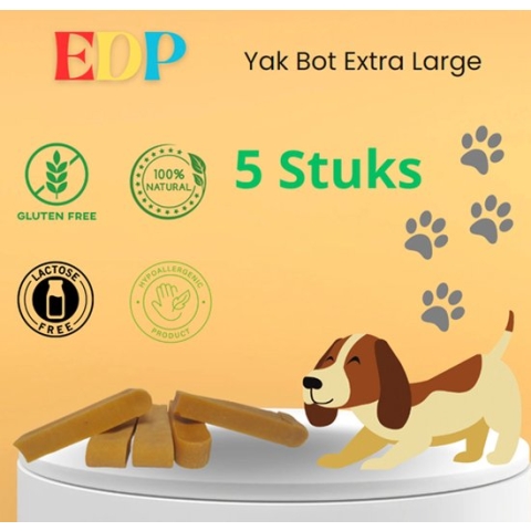 EDP Yak bot - Kluif - Extra Large - Himalayan - 5 Stuks