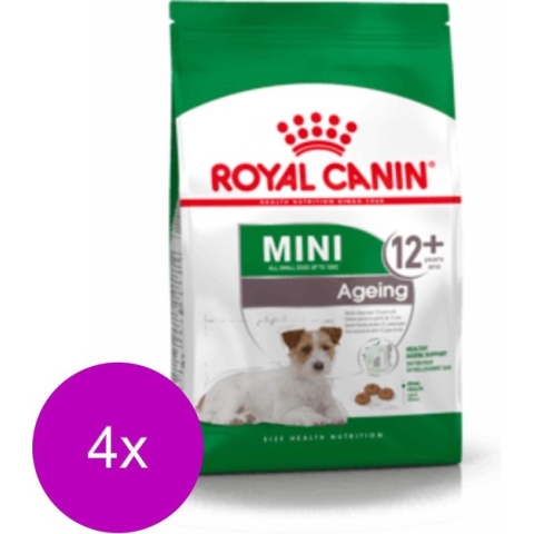 Royal Canin Shn Mini Ageing 12plus - Hondenvoer - 4 x 3.5 kg