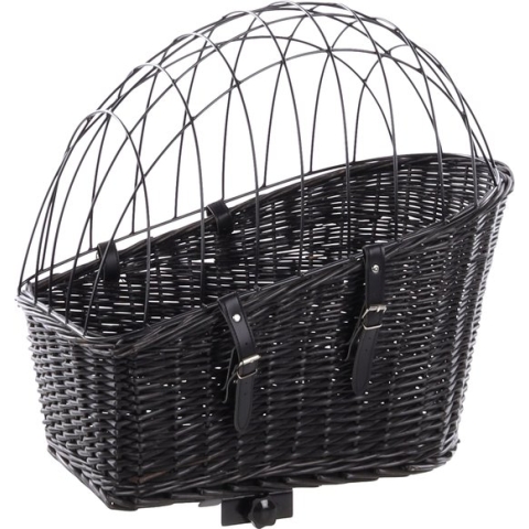 MaxxPet Fietsmand hond - Hondenmand fiets - Voor Bagagedrager - 55x35x51,5 cm - Zwart