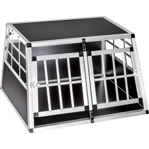 Tectake Autobench - Hondenbench - 89 x 69 x 50 cm