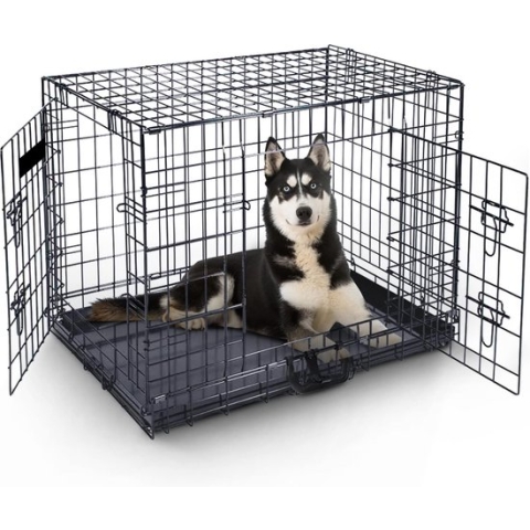 MaxxPet Hondenbench - Bench - Bench voor honden - Hondenbench Opvouwbaar - 122x74x81 cm