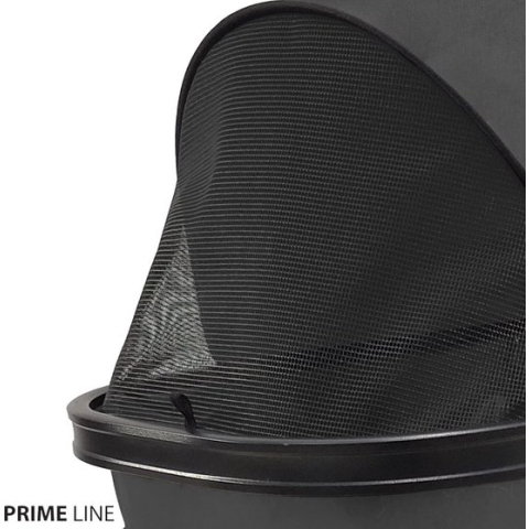 Primeline Hondenbuggy Type 3 - Opvouwbaar - Zwart - 82x60x105cm