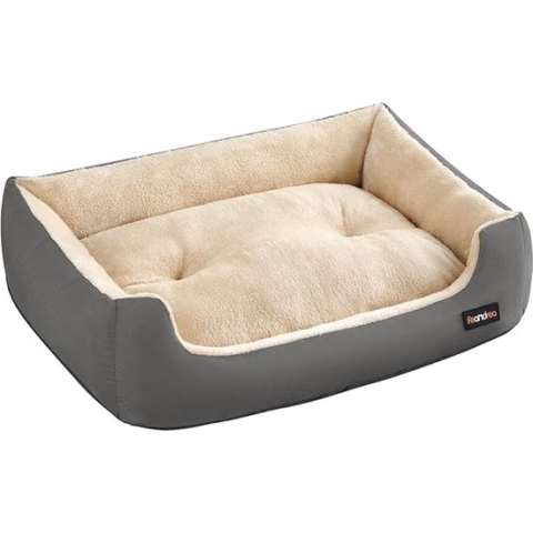Matras voor Huisdieren, Deken voor Hondenhokken, Anti Stress Hondenmatras voor Honden, Hondensofa, Hondenmand, : 85 x 65 x 21 cm
