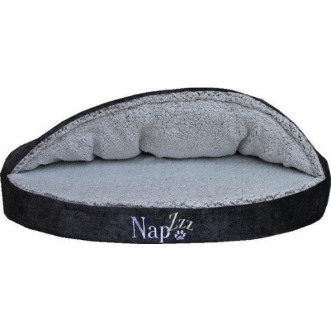 Napzzz Honden/kattenmand Cuddle Cave Super Soft 100x80xH20 cm Grijs