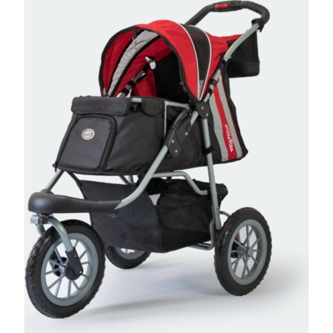 Innopet hondenbuggy EFA-Black/Red ECO - Huisdier