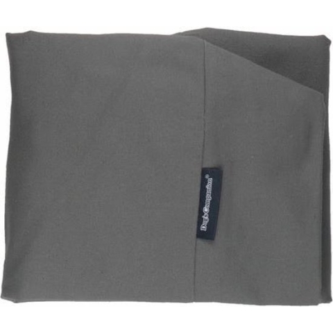 Dog's Companion - Losse hoes muisgrijs voor Hondenkussen / Hondenbed - L - 115x85cm