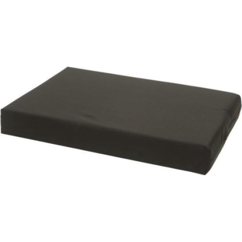 Losse hoes matras/orthopedisch hondenbed all weather black maat 90x125x10 cm