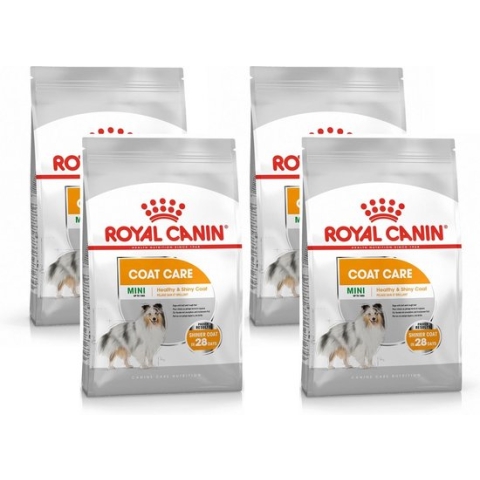 Royal Canin Ccn Coat Care Mini - Hondenvoer - 4 x 3 kg