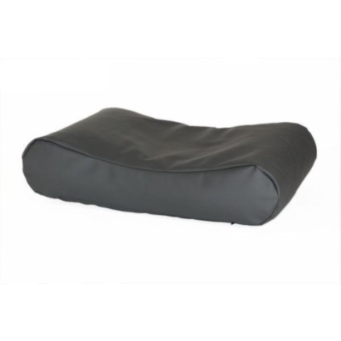 Hondenkussen Deluxe leatherlook antraciet 80x55x15 cm