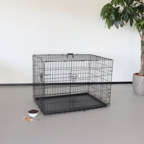 Hondenbench - Zwart - 106 x 71 x 76 cm