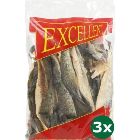 3x+/- 22 x (1 kg) Excellent zalmhuid zonder vet