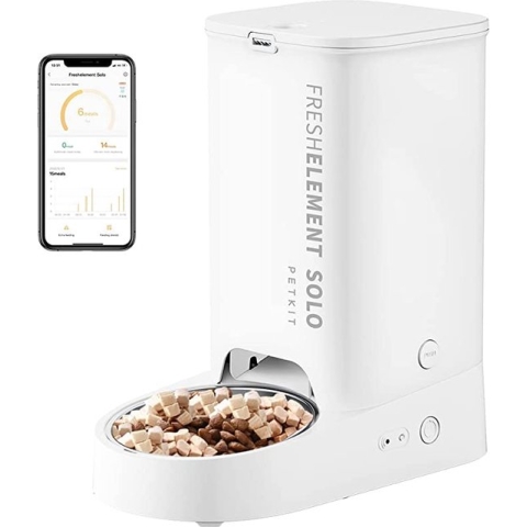 PETKIT® Element SOLO WIT - Automatische Voerbak Kat - 3L - Vershoudend - met App