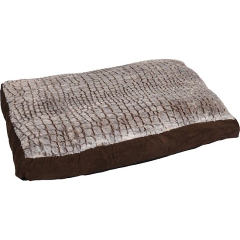 Flamingo - Hondenkussen Snoozzy - Bruin - L - 100 x 65 x 12 cm