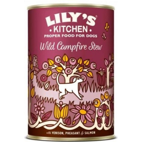 3x6x400 gr Lily's kitchen dog wild campfire stew hondenvoer