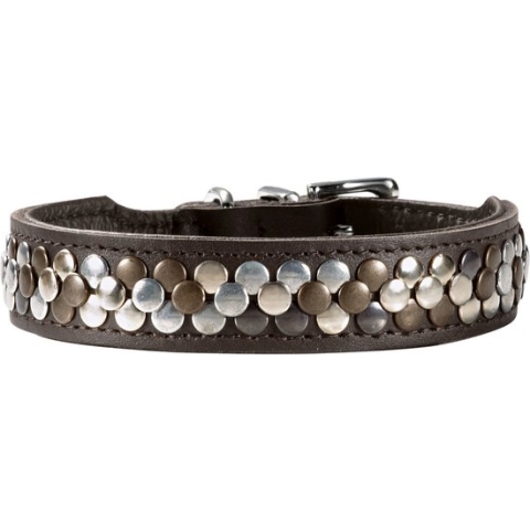 Hunter Halsband Arizona Bruin - Hondenhalsband - 24-28x2.6 cm