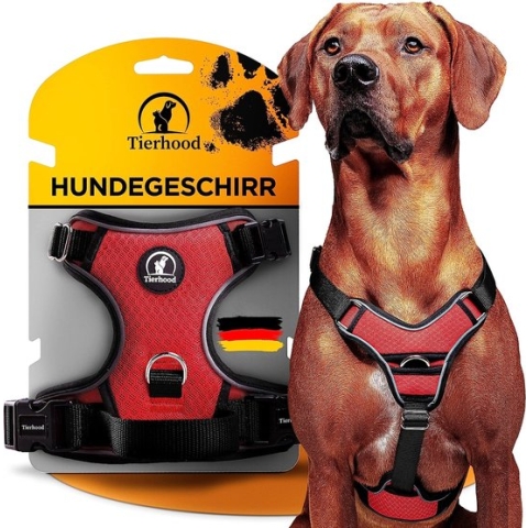 Hondenharnas voor kleine, middelgrote en grote honden - - harnas hond - veiligheidsharnas hond - hondenharnas middelgrote honden - hondenharnas - trekharnas hond