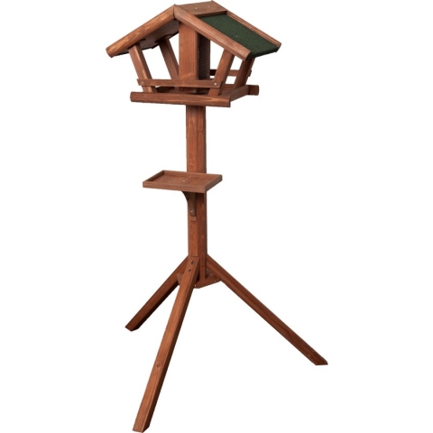 Karlie Flamingo Mimir - Vogelvoederhuis - Bruin/ Groen -  46 x 30 x 121 cm