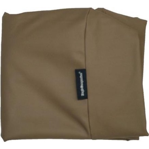 Dog's Companion - Hoes hondenbed taupe leather look - L - 115x85cm