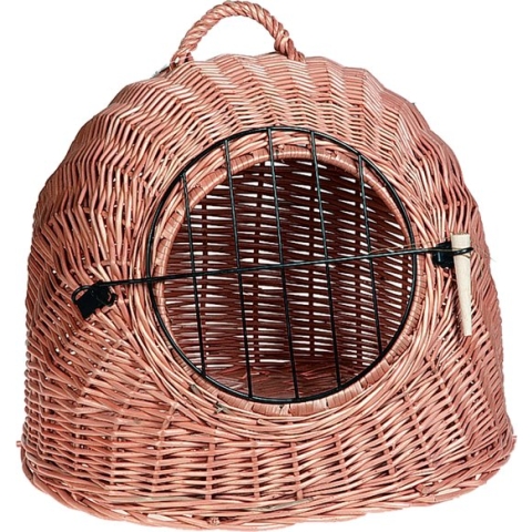 Flamingo Kattenmand Wilgen  - Bruin -  50 x 40 x 40 cm