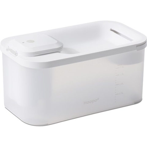 Hoopo® Hydr - DRAADLOZE Waterfontein katten - UVC Disinfectie - 1.8 Liter - Ultra Clean Filters - Automatische Katten Fontein