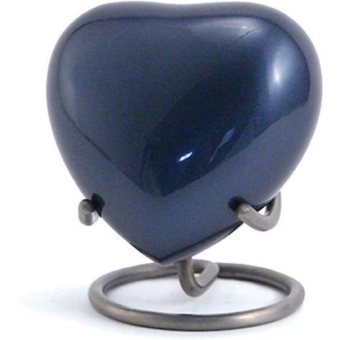 Urnencenter Trinity Moonlight Hartjes urn - Urn - Urn voor as - Urn Hond - Urn Kat - Urn Deelbewaring - Mini Urn - Kunstobject