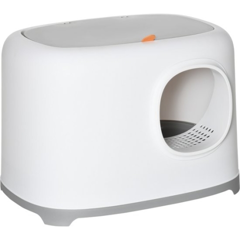 PawHut Katzentoilette mit kompaktem Design D31-047