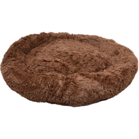 Flamingo Krems - Mand Honden - Mand Krems Rond Donker Bruin 90cm - 1st