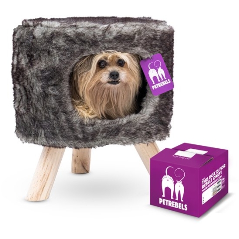 Petrebels Victoria 45 Kattenmand - Grijs - 40 x 40 x 45 cm