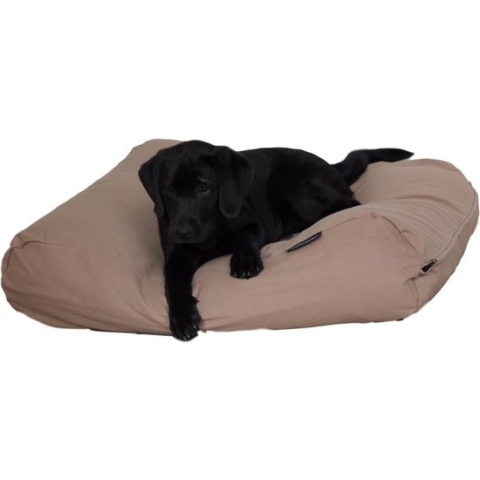 Dog's Companion - Hondenkussen / Hondenbed walnut meubel Extra Small - XS - 55x45cm