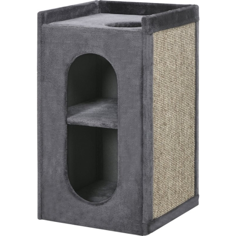 PawHut Kratztonne mit Kratzmatte D30-629V00
