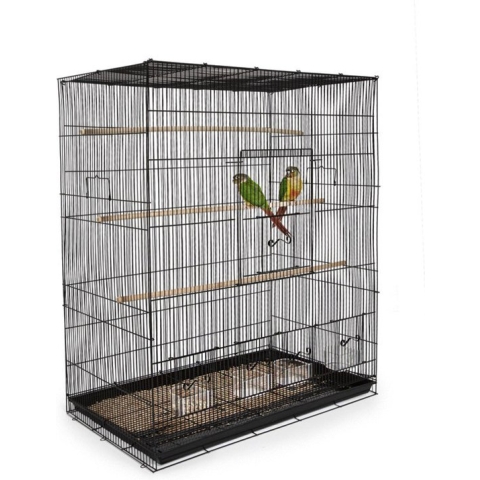 Keddoc Bird Cage Budgie Home - Kooi - Zwart