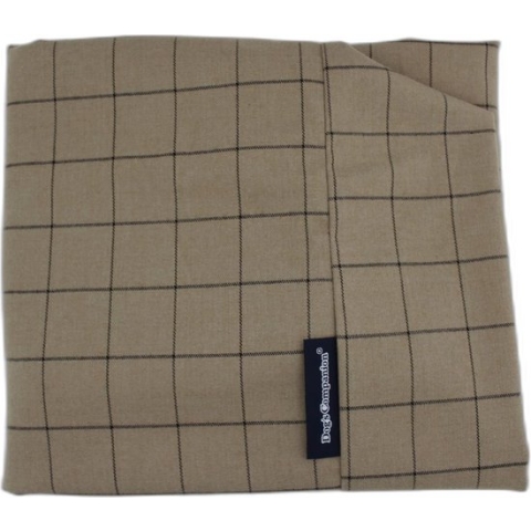 Dog's Companion - Losse hoes Manhattan camel voor Hondenkussen / Hondenbed - XL - 140x95cm