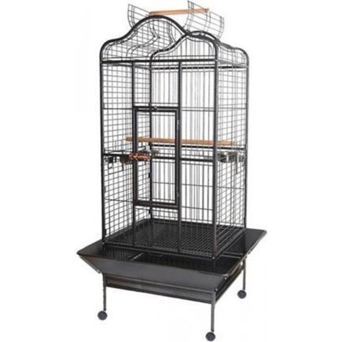 Topmast Papegaaienkooi - Vienna - 81 x 58 x 168 cm - Antraciet - STRONG