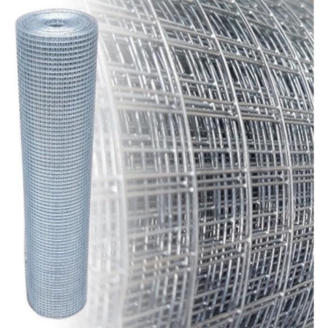 Voli√®regaas 12x12mm 0,8mm 100cm x 25m Verzinkt
