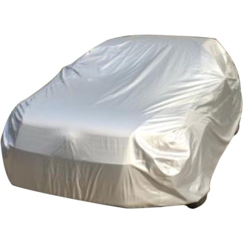 Waterdichte auto behulpzaam, auto, garage, autogarage, dekzeil, autozijl, speciale cover, goede kwaliteit, zilver