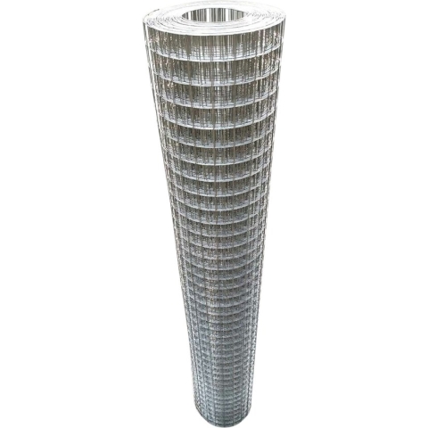 Volieregaas rvs | 100 cm. | 25 m. | 25 x 25 mm. | 1.00 mm.